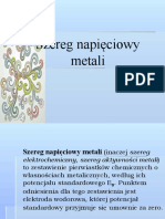 Szereg Napięciowy Metali