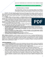 Assistência inicial ao trauma: protocolo e cadeia de sobrevida