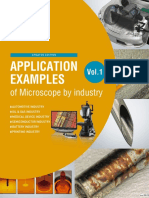 Application Examples: of Microscope by Industry