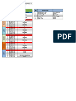 Jadwal Proses Belajar Mengajar Jadwal Kelas Xii: KG Nama Guru