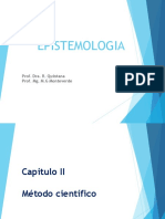 Epistemologia: Prof. Dra. R. Quintana Prof. Mg. M.G Monteverde