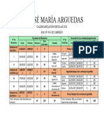 I.E. José María Arguedas: Calendarización Escolar 2023 R.M. #474-2022-MINEDU