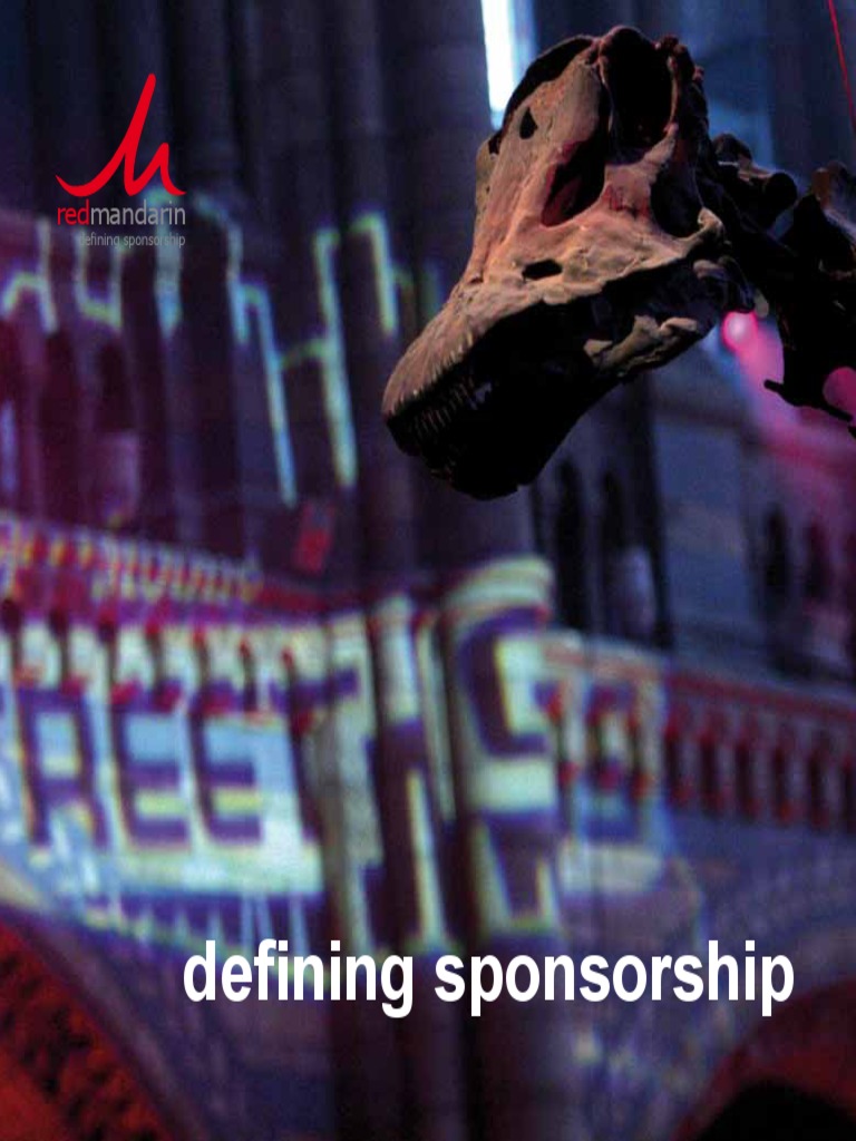 Defining Sponsorship | PDF | Brand | Sponsor (Commercial)