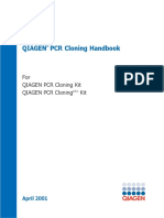 For QIAGEN PCR Cloning Kit QIAGEN PCR Cloning Kit