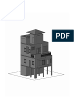 2D Plan For 3D Bungalow-Model