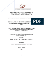 Facultad de Ciencias Contables Financieras Y Administrativas Escuela Profesional de Contabilidad