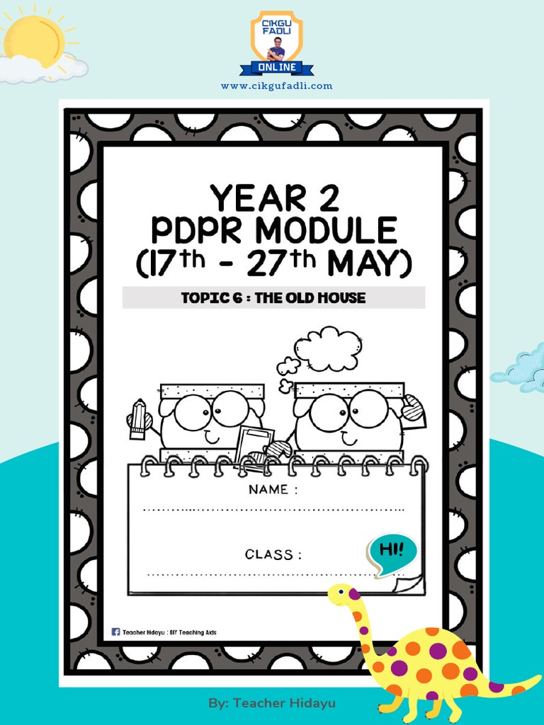 Year 2 PDPR Module Teacher Hidayu | PDF | Lifestyle
