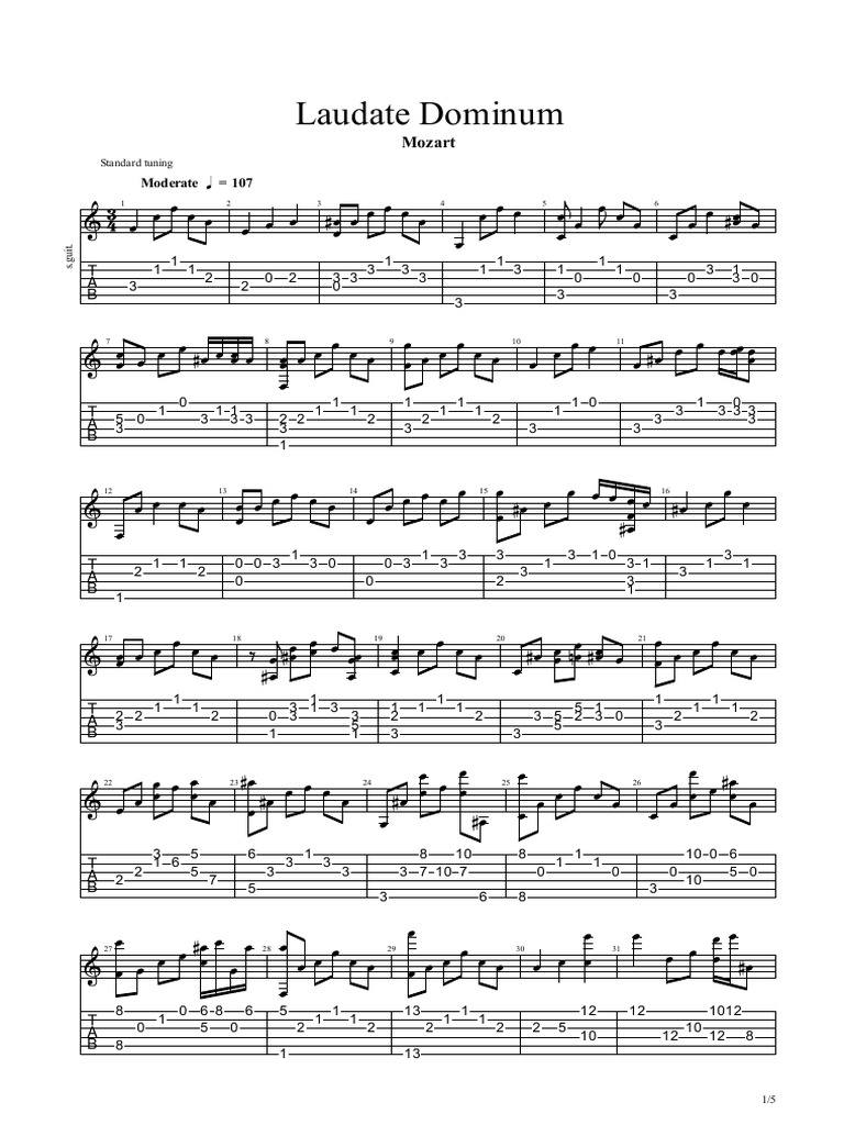 Laudate dominum mozart pdf character encoding encodings