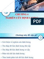 Chương 4 Nghiên Cứu Định Lượng