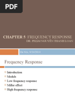 Chapter 5: Frequency Response: Dr. Phạm Nguyễn Thanh Loan