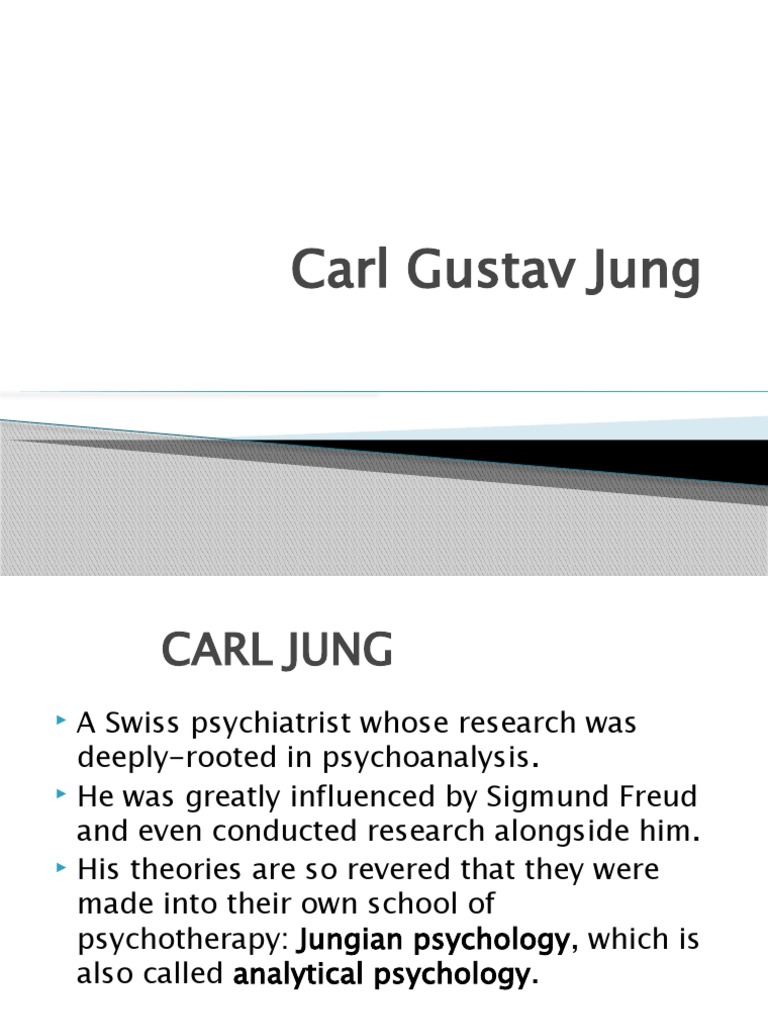 Carl Gustav Jung PDF Extraversion And Introversion Thought