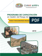 K. Programa de Capacitación GRD Autoridades