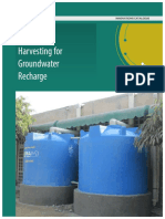 Rain Water Harvesting for Groundwater Recharge