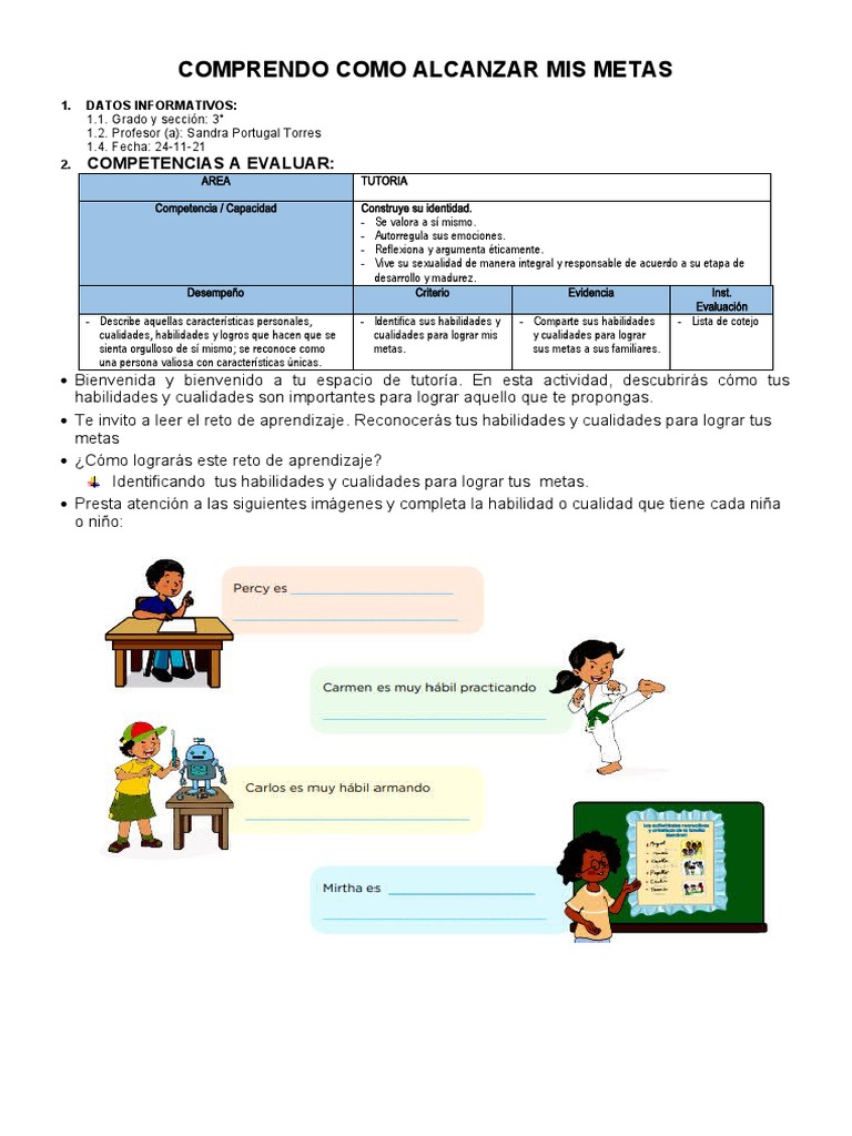 Comprendo Como Alcanzar Mis Metas | PDF | Aprendizaje | Cognición
