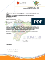 Modelo Oficio Justificaciones PLT 2022 - 2023 - Zharik Robles Villarruel