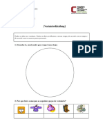 (Vestuário/Kleidung) : 1. Desenha-Te, Mostrando Que Roupa Trazes Hoje