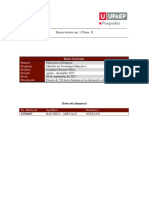 Ensayo Lectura Cap. 1 (Tarea. 3) : Materia Programa Profesor Periodo Fecha Descripción