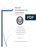 Proyecto Cívica Completo Presidentes de Costa Rica