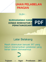 Materi Pelabelan Pangan