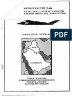 Nighthawks Over Iraq:: A Chronology of The F-117A Stealth Fighter in Operations Desert Shield and Desert Storm