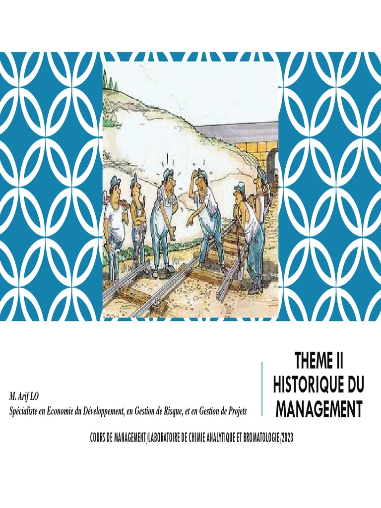Historique du Management et Écoles | PDF | Motivation | Motivant
