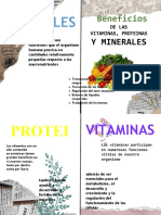 Beneficios de Los Minerales, Proteinas y Vitaminas