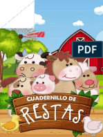 Cuadernillo de Restas