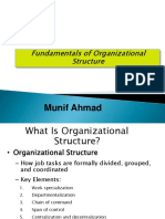 3 FUNDAMENTALS OF ORGANIZATION STRUCTURE