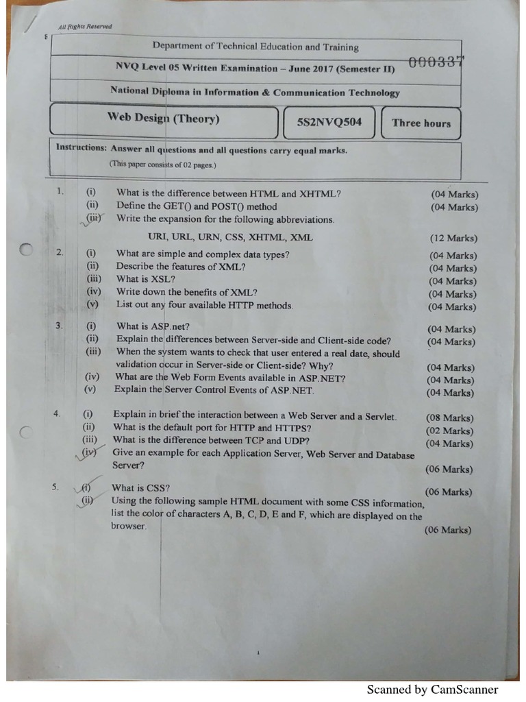 Web programming theory pdf