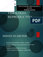 Fisiologia: Reproductiva: Facultad de Ciencias de La Salud: Medicina Humana