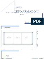Engenharia Civil - Concreto Armado II - Piscina - Prof. Clementino