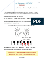 Chords: The Key To Playing Piano INSTANTLY