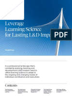 Leverage Learning Science For Lasing LD Impact MRK22133900 - V1.0.0