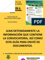 Guía de Envió de Documentos Para: Inscripción A Servicio Social 2022