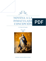 Novena A La Inmaculada Concepción. La Unión de Llandia. 2016