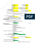 Beam Column Capacity Ratio Analysis