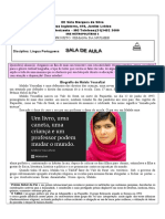 Direitos da Educação: A Biografia de Malala Yousafzai