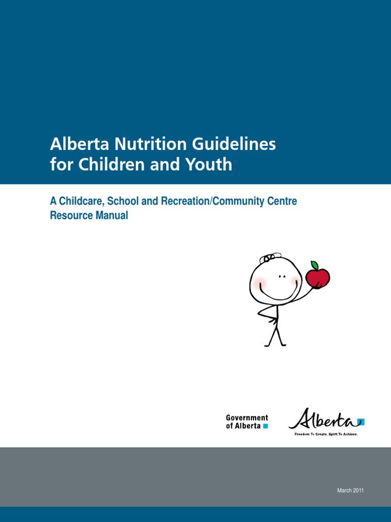 Alberta Nutrition Guidelines For Adults
