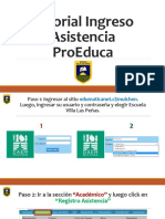 Tutorial Ingreso Asistencia Proeduca