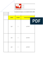 MATRIZ SUSTANCIAS QUÍMIcas