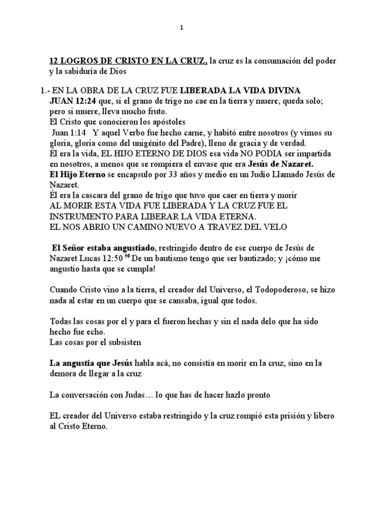 La Cruz de Cristo PDF Cristo