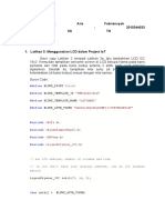 Source Code Menggunakan LCD Dalam Project IoT