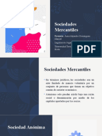 Sociedades Mercantiles: Presenta: Juan Alejandro Domínguez