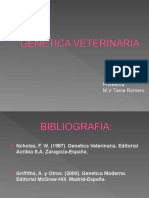 Introductorio Genética Veterinaria