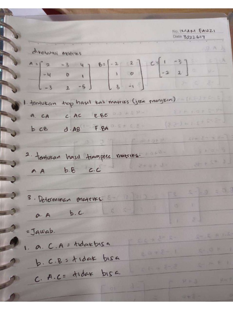 Matriks Dan Ruang Vector | PDF