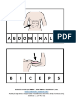 Partes Del Cuerpo Humano-Deletrear