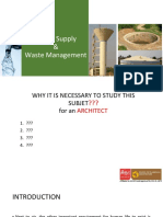 Availability and Selection of Sources of Water Notes