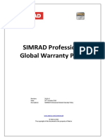 SIMRAD Professional Global Warranty Policy
