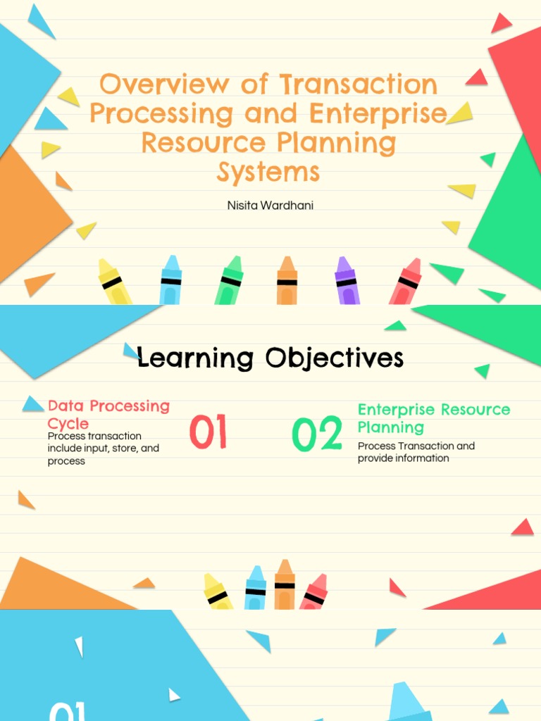 ERP and Transaction Processing Systems Overview | PDF | Enterprise ...