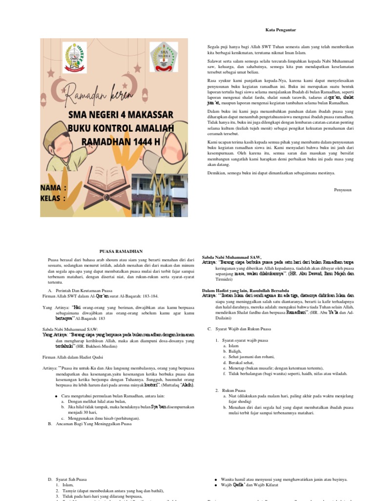 Buku Amaliah Ramadhan 14444 Pdf